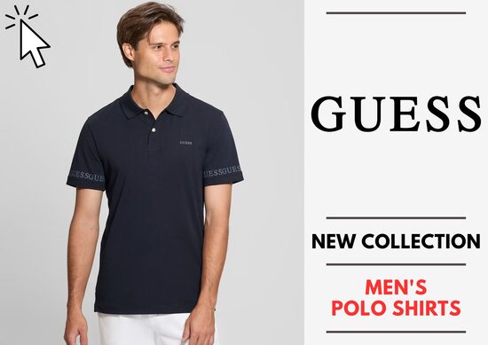 GUESS MEN'S POLO SHIRT IN SIZE RANGE FROM 13,45€ / PIECE